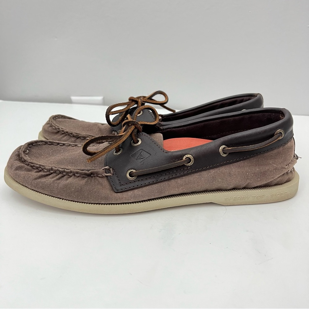 Sperry A/O 2 Eye Canvas Boat Shoes